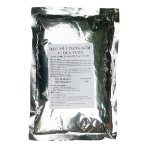 Xốt mỳ ý dạng kem vị quả Yuzu 1kg
